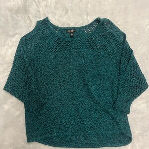 🌸Teal Knit Sweater